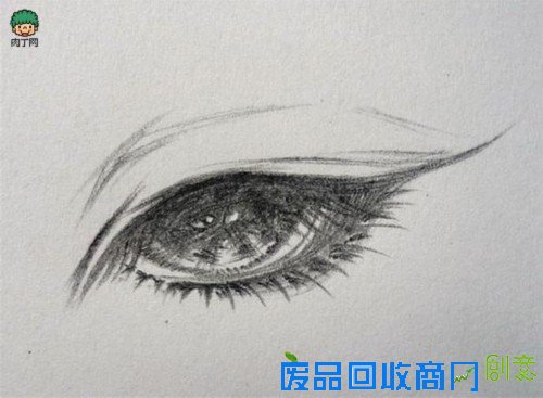 教你如何画眼睛和一些关于线条的动漫技法