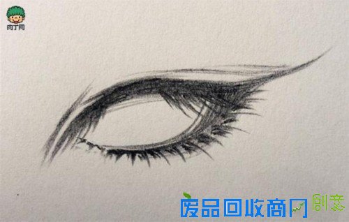 教你如何画眼睛和一些关于线条的动漫技法