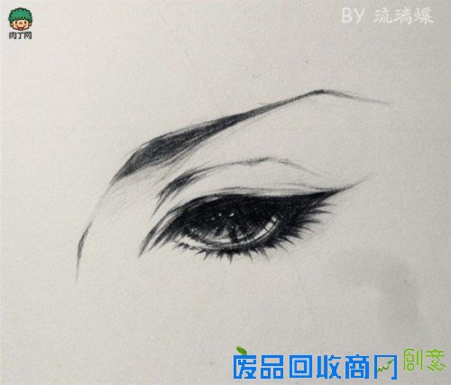 教你如何画眼睛和一些关于线条的动漫技法