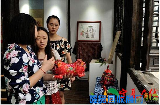 天朗“非遗采风之旅”非遗作品展启动