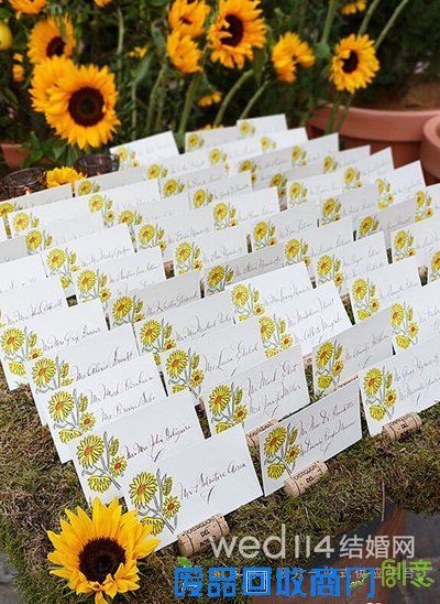 十大婚礼创意席位卡 奇趣婚礼创新无限