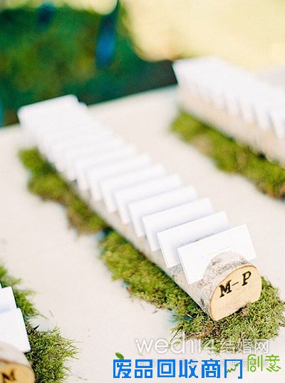 十大婚礼创意席位卡 奇趣婚礼创新无限