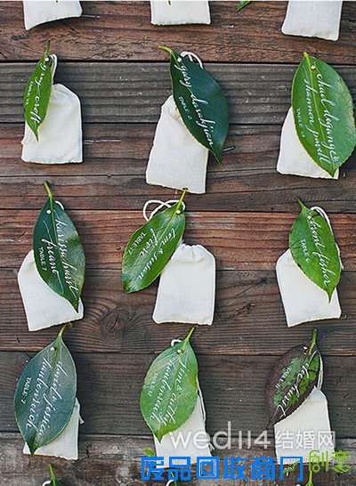 十大婚礼创意席位卡 奇趣婚礼创新无限