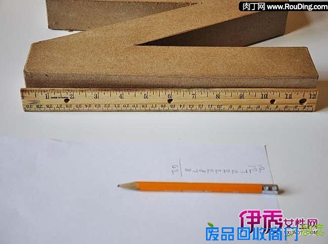 儿童房间装饰品—教你制作个性字母家居装饰