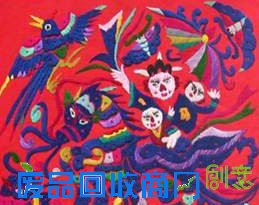 中国民间刺绣图案