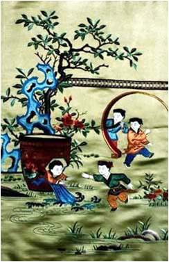 中国民间刺绣图案