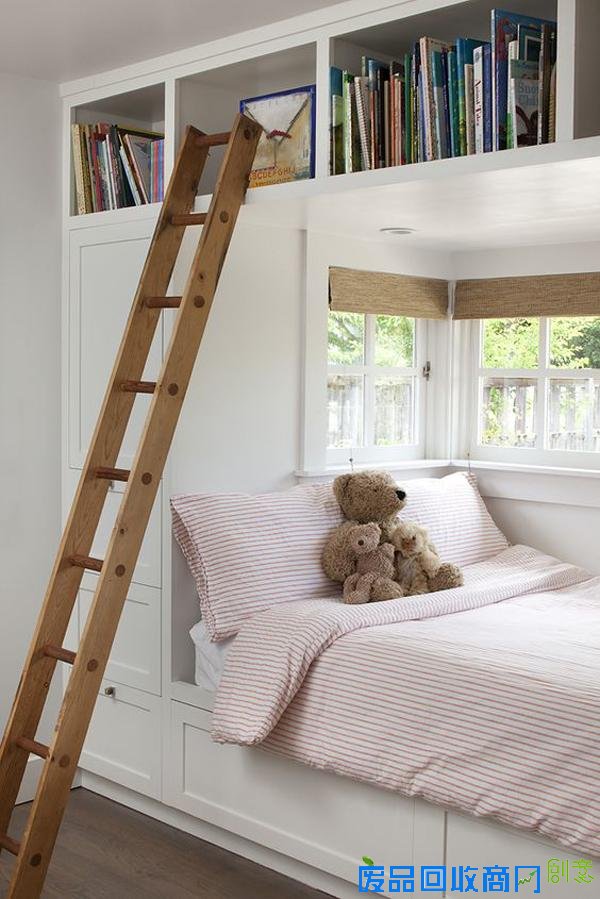 飘窗床铺二合一，9款创意飘窗当卧室！