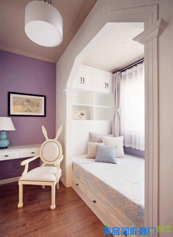 飘窗床铺二合一，9款创意飘窗当卧室！