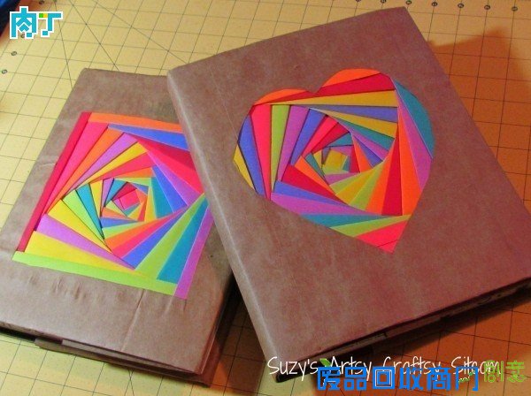 教你怎么包书皮 史上最漂亮的包书皮DIY图解教程╭★肉丁网