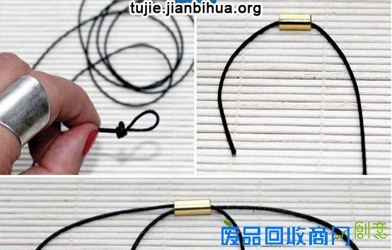 管型串珠手镯的制作教程图解