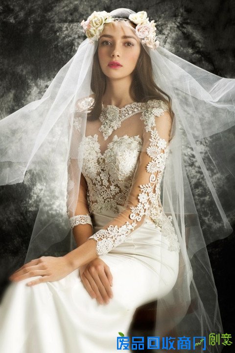 超级迷人新娘装！欧式复古新娘造型