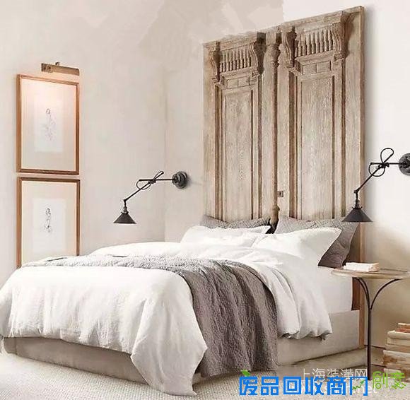 那些年扔掉的破门板 捡起来DIY家居饰品