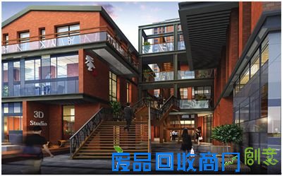 A9创意国际商业街内景效果图