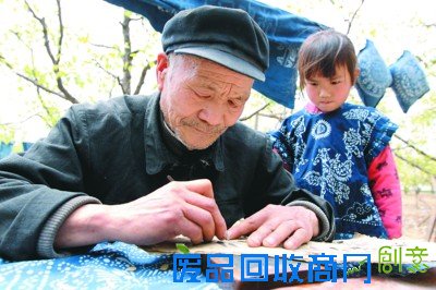 蓝印花布有传承（图）