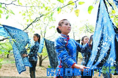 蓝印花布有传承（图）