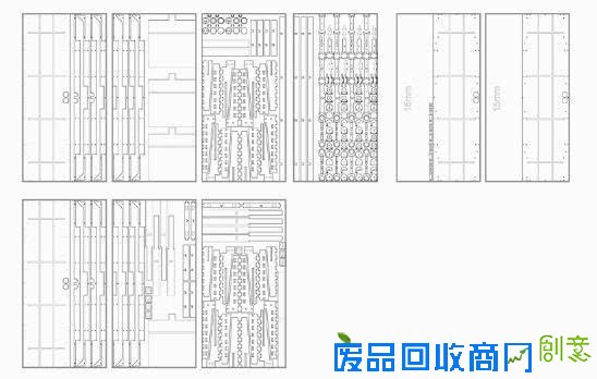  多功能可旋转工作桌
