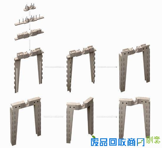  多功能可旋转工作桌