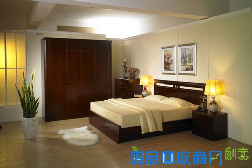 卧室实木家具效果图展示