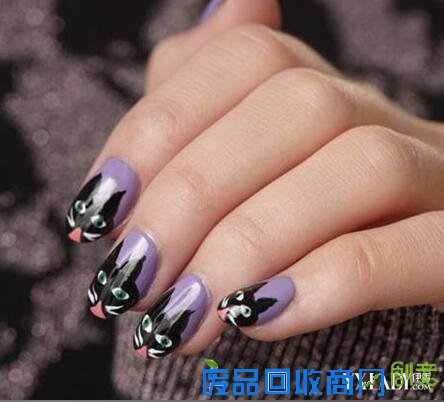 【图】喵星人美甲教程 可爱感爆棚