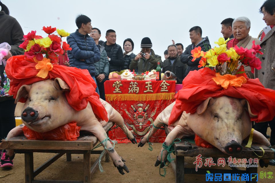 组图:实拍田横祭海节 演绎500年民俗盛宴青报网