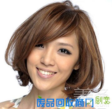 圆脸适合什么发型推荐4款圆脸适合的发型 圆脸适合的发型图片 薄荷网 