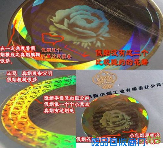 日常畅销品牌真假烟鉴别【图】