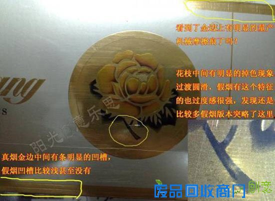 日常畅销品牌真假烟鉴别【图】