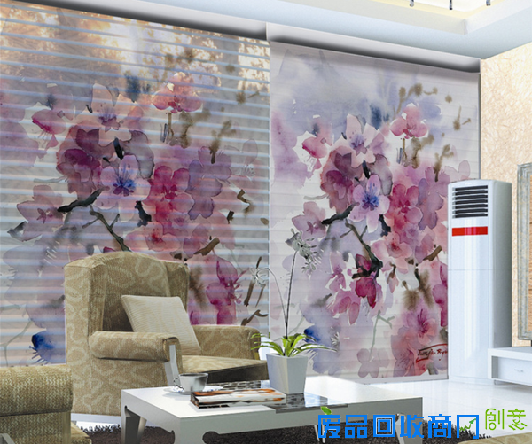 风琴帘纺织印花机 罗马窗帘打印机