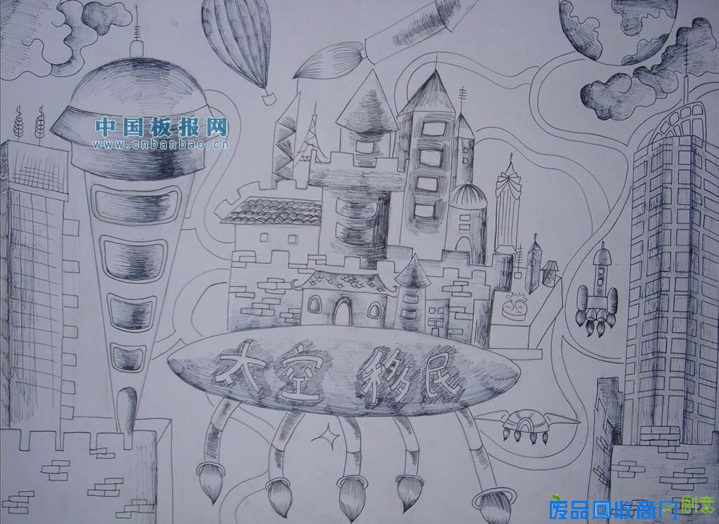 科幻画图片大全