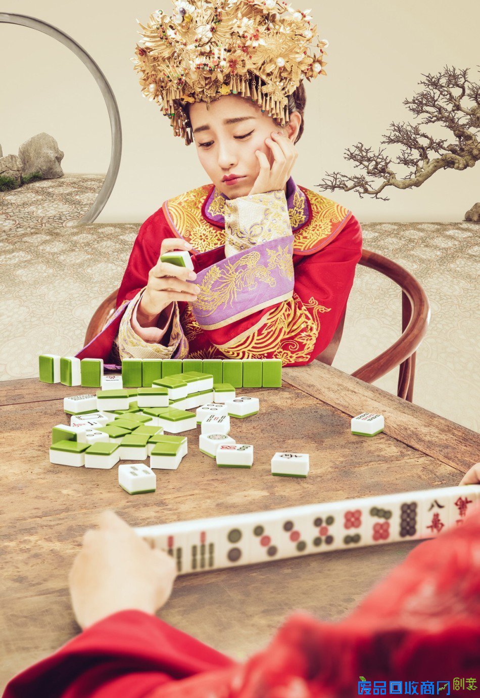 包贝尔一家婚纱照曝光