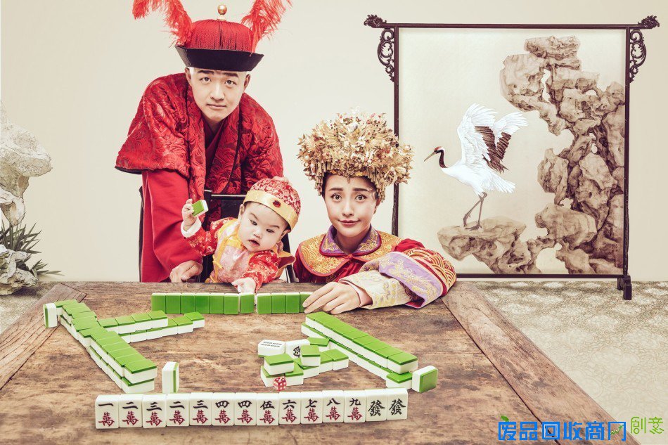 包贝尔一家婚纱照曝光