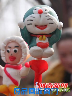 手工捏面人惟妙惟肖 市民为传统民俗称赞叫好