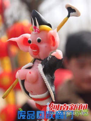 手工捏面人惟妙惟肖 市民为传统民俗称赞叫好