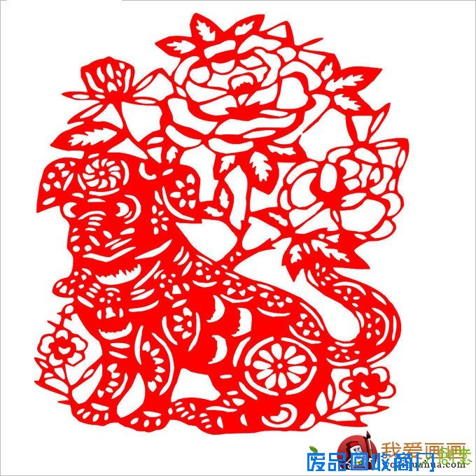 少年儿童手工剪纸图案大全:动物剪纸图片 装