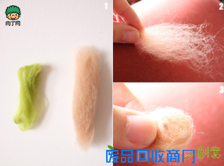 DIY羊毛毡假领子,超萌假领子制作教程图解