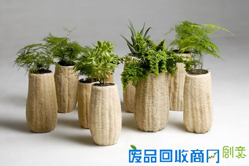 朴拙之美 丝瓜络做成的创意家居