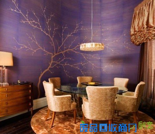 手绘墙画图案设计 感受家居创意风