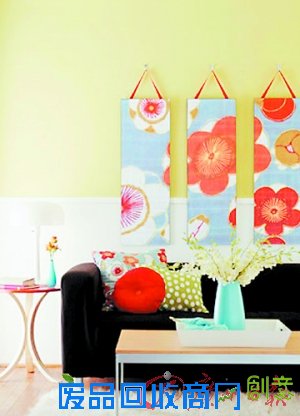 隐喻生命萌芽的淡绿和明黄搭配,吐露出大自然清新的气息。