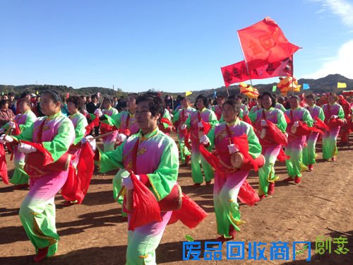 “首届金谷开镰节”北京密云县金叵罗村开幕