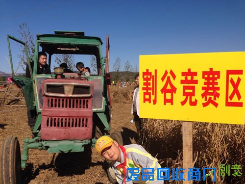 “首届金谷开镰节”北京密云县金叵罗村开幕