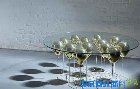 疯狂创意家居 漂浮在气球上的茶几