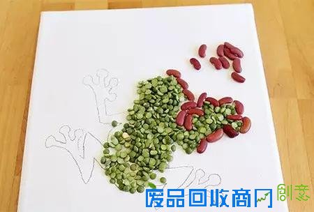豆子可以这样玩，超有创意惊呆了！