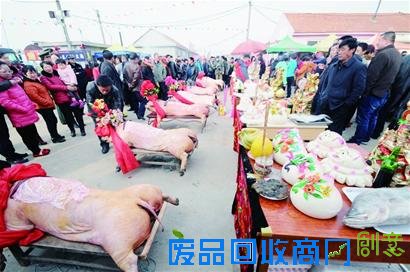 观祭海拜龙王万挂鞭炮齐放 小渔村大看头(图)