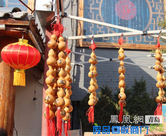 市南浮山所山会开幕 游客30米长龙抢购香油果子(图)