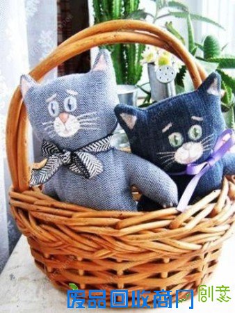 牛仔裤化身家居小能手 DIY物件好看又实用