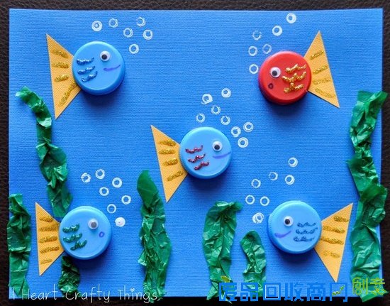 夏天饮料瓶盖别乱丢 遇上手绘华丽变身