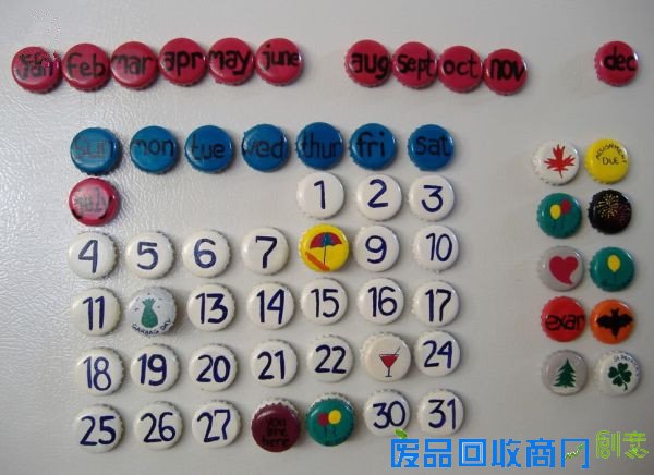 夏天饮料瓶盖别乱丢 遇上手绘华丽变身