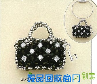 手工串珠包包工艺品DIY图解╭★肉丁网