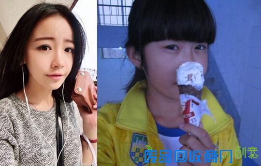 网红素颜照亮瞎眼 锥子脸惨变大饼脸（组图）