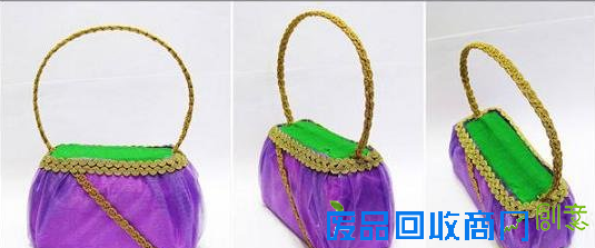 废弃泡沫板制作装饰精美的插画花篮DIY图解教程